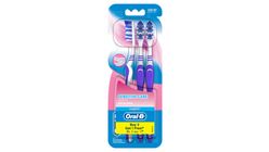 Oral-B Complete Sensitive Care (Extra Soft) Manual Toothbrush 3pcs