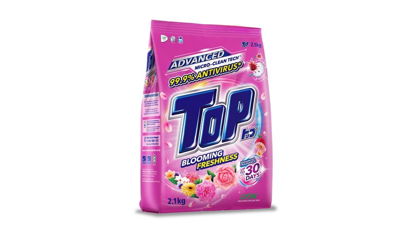 Top Detergent Powder Blooming Freshness | 2.1 kg