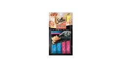 Sheba Melty Cat Treats Adult Katsuo Flavor & Katsuo and Salmon Flavor 48g
