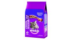 Whiskas Cat Food Dry Senior Mackerel 1.1kg
