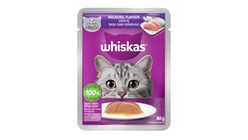 Whiskas Cat Food Wet Senior Mackerel 80g