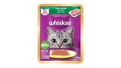 Whiskas Cat Food Wet Adult Tuna 80g