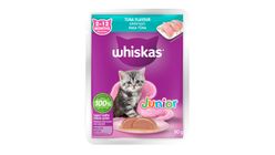 Whiskas Cat Food Wet Junior Tuna 85g