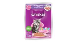 Whiskas Cat Food Wet Junior Mackerel 80g