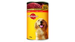 Pedigree Dog Food Wet Adult Beef 1.15kg