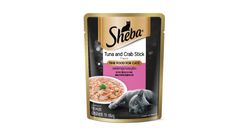 Sheba Cat Wet Food Pouch Adult Tuna & Crab Stick 70g