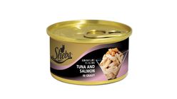 Sheba Cat Wet Food Adult Tuna and Salmon in Gravy 85g