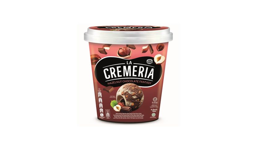 La Cremeria Hazelnut Chocolate 750ml