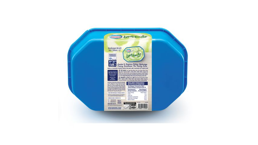 Nestle Ice Cream Lime and Vanilla 1.5L