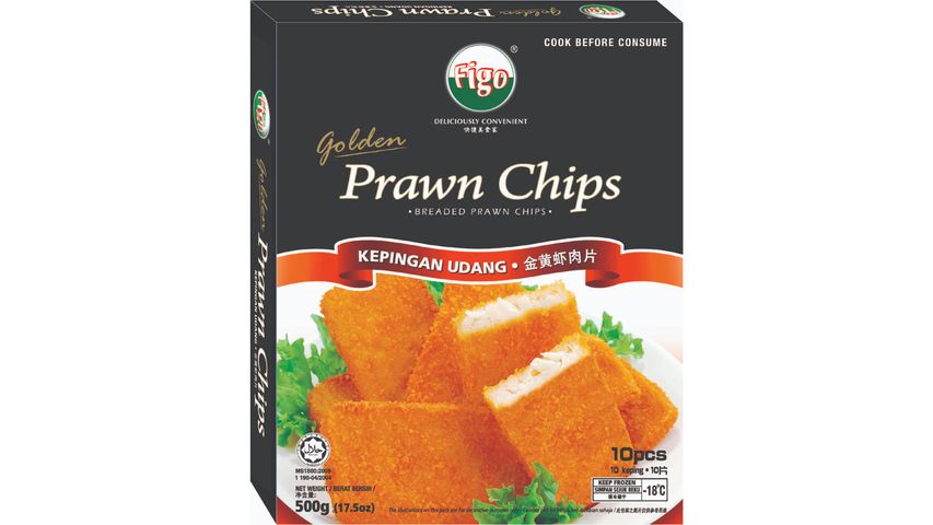 Figo Golden Prawn Chips | 500 g