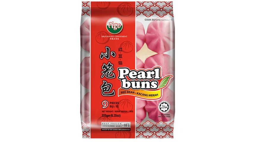 Figo Pearl Bun Red Bean | 225 g