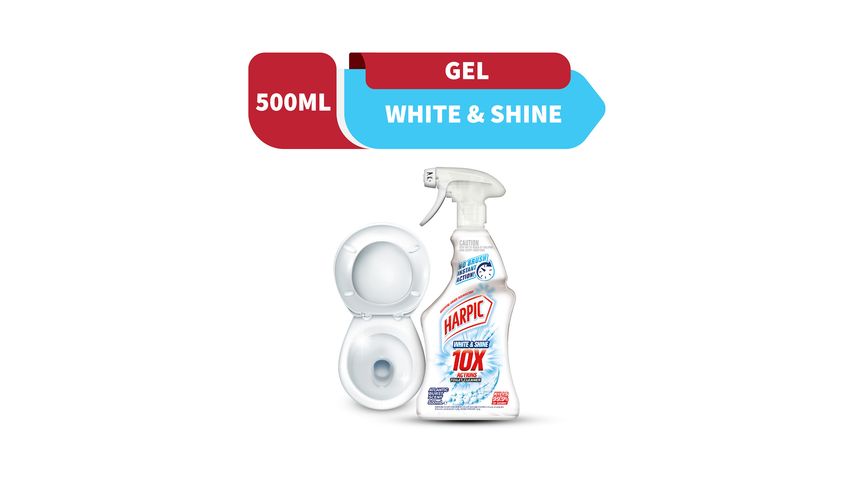 Harpic Bathroom Cleaner Trigger White & Shine 500ml
