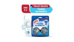 Harpic Power Bluematic Toilet Cleaning Block 2 x 50g