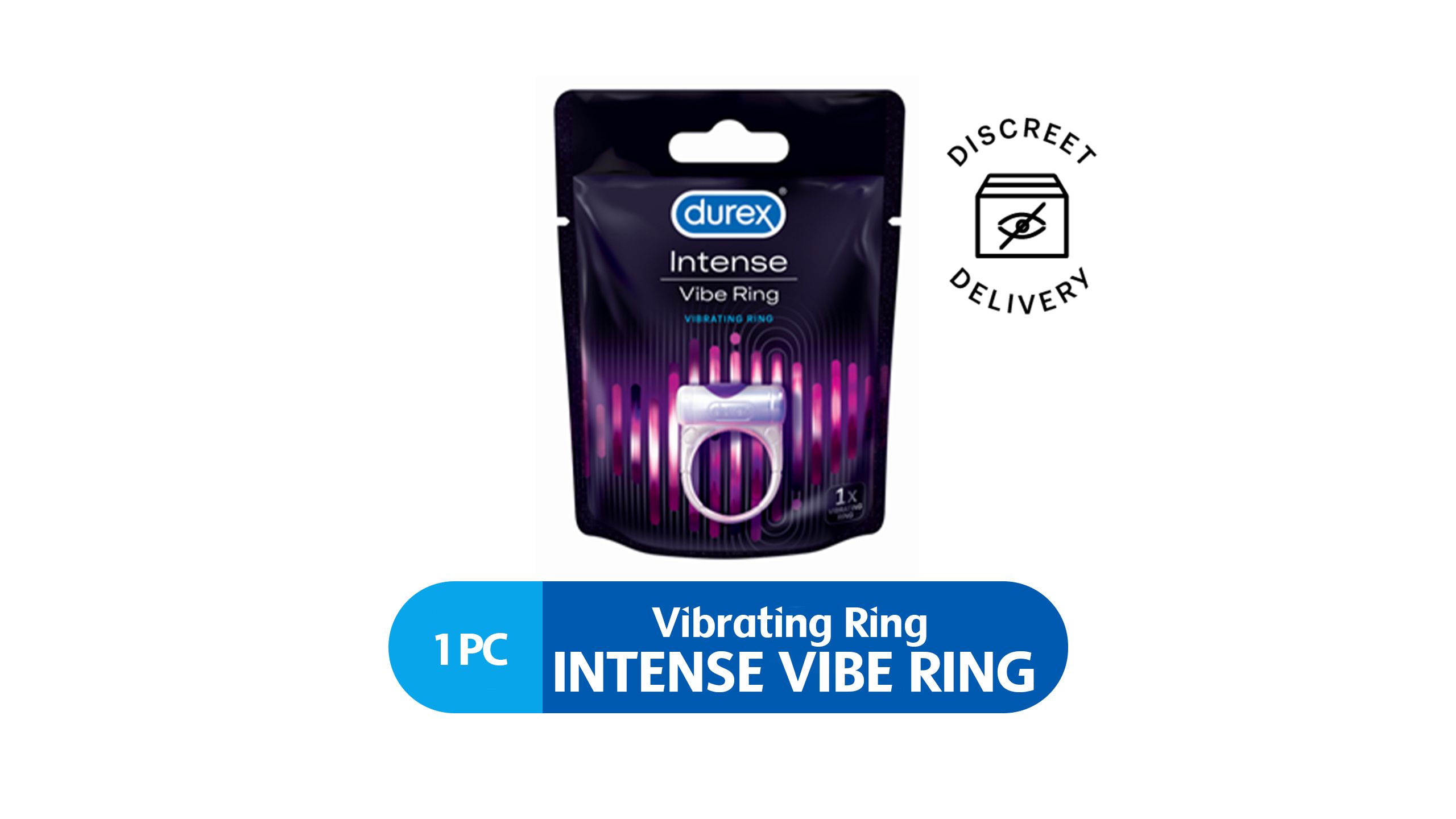 Buy Durex Intense Play Vibrating Ring (Silent) Adult Toy 1pc from pandamart  (Subang 2) online in