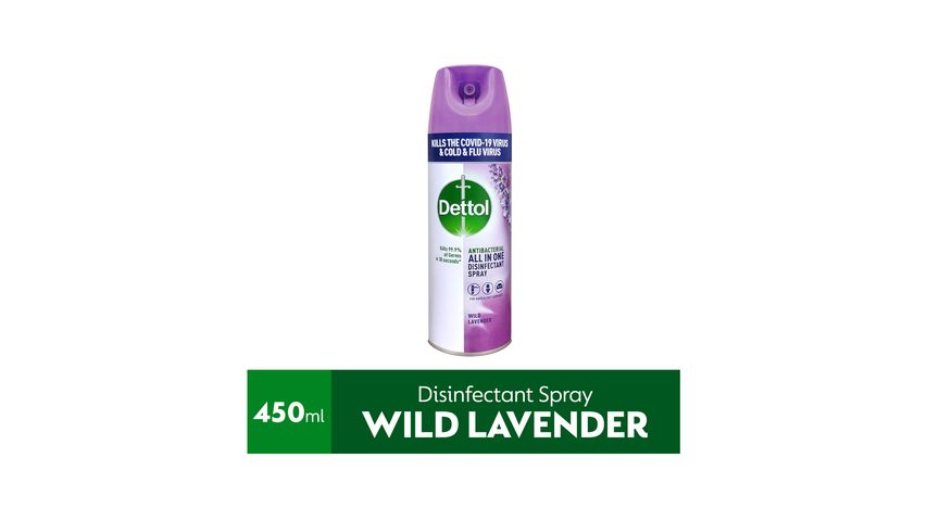 Dettol Disinfectant Spray Lavender 450ml