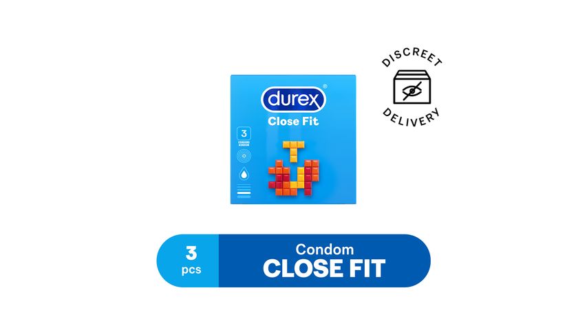 Durex Close Fit Condoms 3pcs