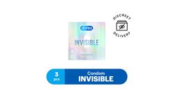 Durex Invisible Extra Sensitive Condom 3pcs