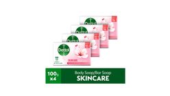 Dettol Body Soap/Bar Soap Skincare 4pcs x 100g