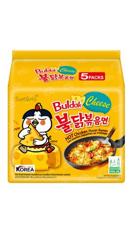 Samyang Hot Chicken Cheese Ramen | 5 x 140g