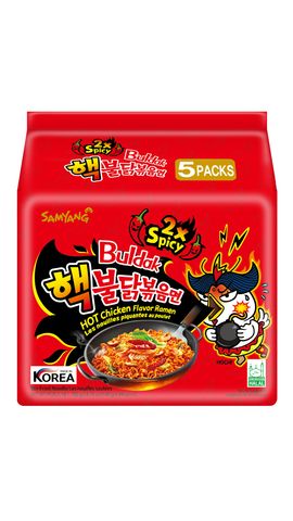 Samyang Hot Chicken 2X Spicy Ramen 5s x 140g