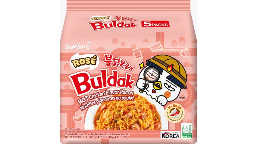 Samyang Hot Chicken Rose Flavor Ramen 5 x 140g