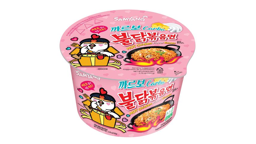 Samyang Hot Chicken Carbonara Ramen Bowl | 105 g