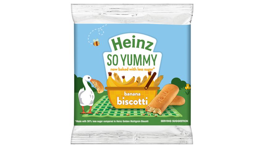 Heinz So Yummy Banana Biscotti 60g