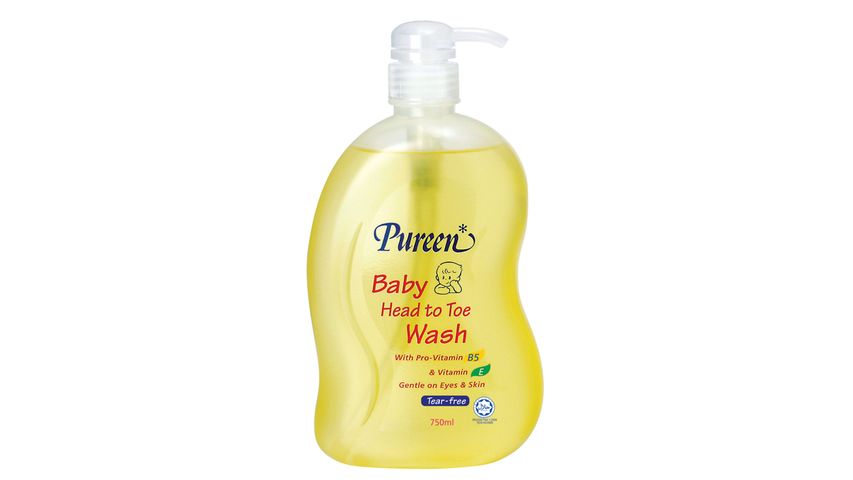 Pureen Head to Toe Wash 750ml