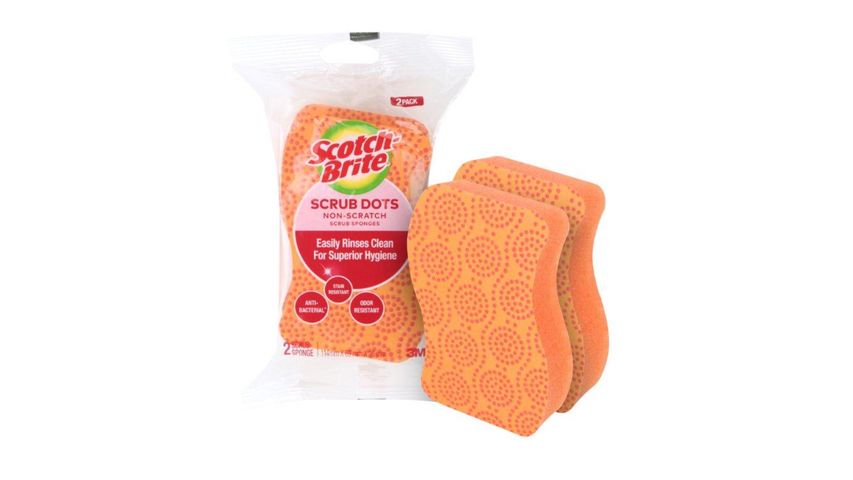 Scotch-Brite Scrub Dots Non-scratch 2pcs