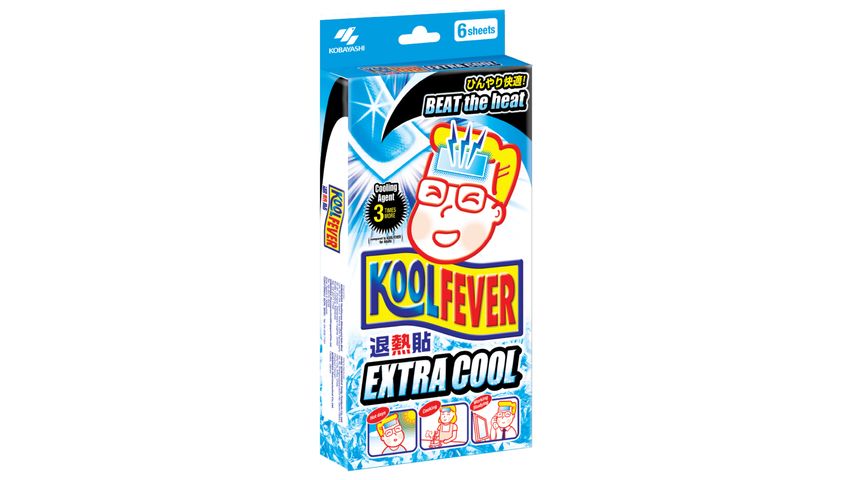 Koolfever Cooling Gel Sheet - Adult Extra Cool 6pcs