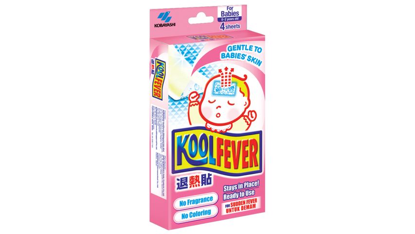 Koolfever Cooling Gel Sheet - Baby 4pcs