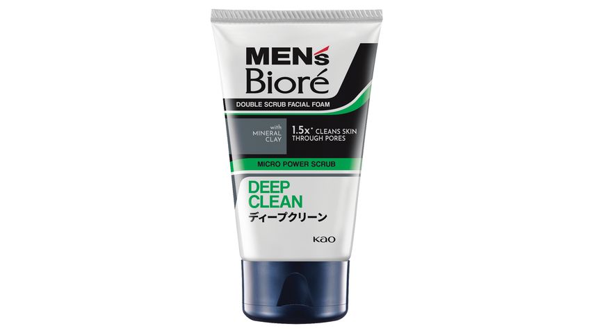 Biore Facial Foam Deep Clean Double Scrub 100g