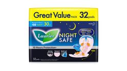 Laurier Night Safe Wing 30cm 32 Pieces