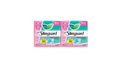 Laurier Super Slimguard Day Wing Sanitary Pad 25cm Twin 16 Pieces x 2 Packets