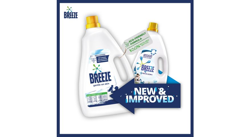 Breeze Liquid Detergent - Gentle on Skin 3.6kg