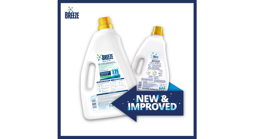 Breeze Liquid Detergent - Gentle on Skin 3.6kg