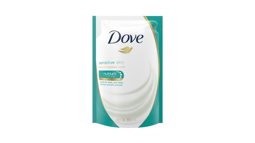 Dove Shower Gel Sensitive Skin Refill 850ml