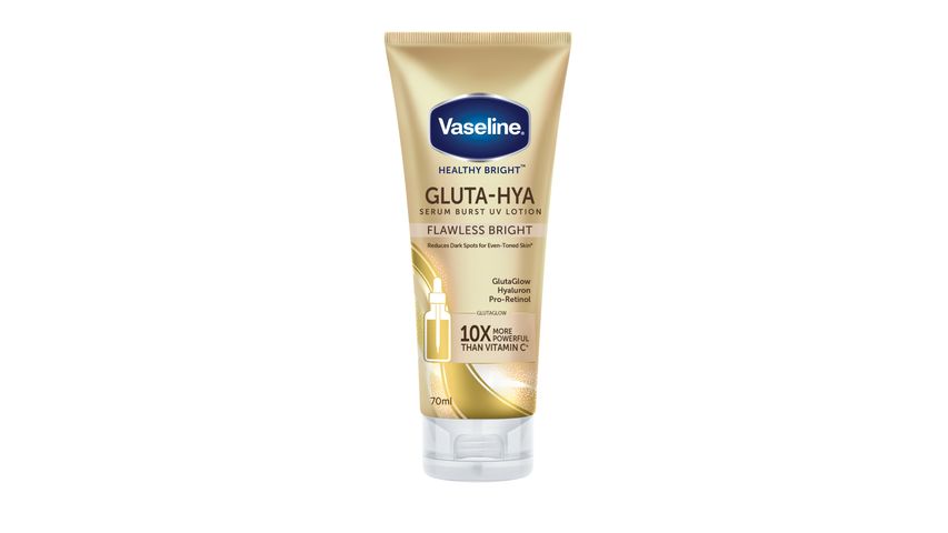 Vaseline Gluta-Hya Serum Lotion UV Flawless Bright 70ml