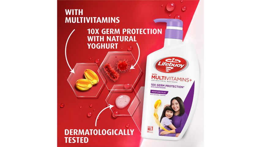 Lifebuoy Moisture Plus Bodywash 920ml