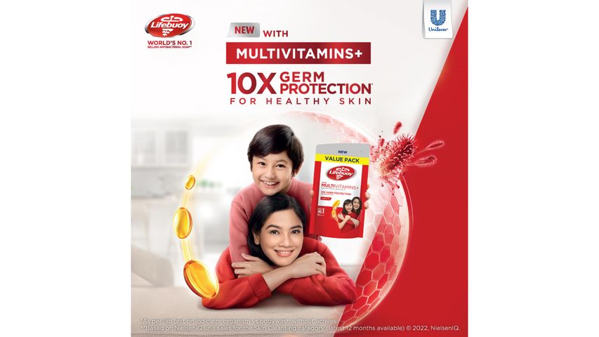 Lifebuoy Body Wash T10 Refill Pack | 850 毫升