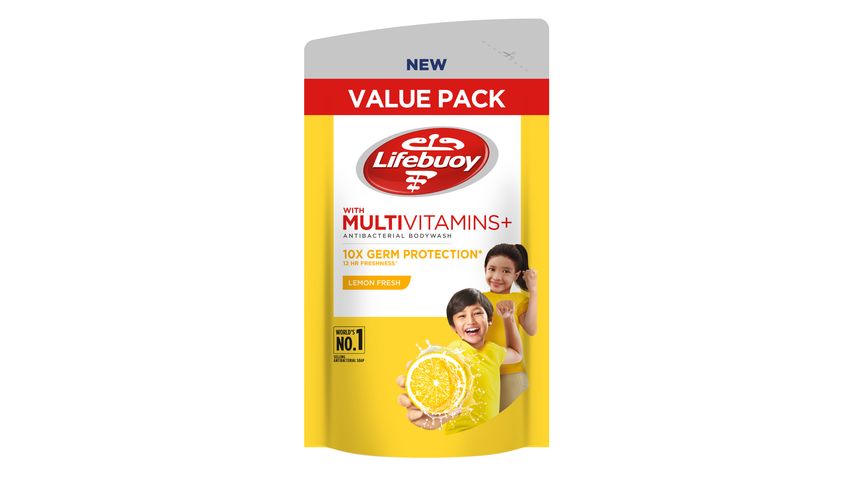 Lifebuoy Lemon Fresh Body Wash Refill | 850 ml