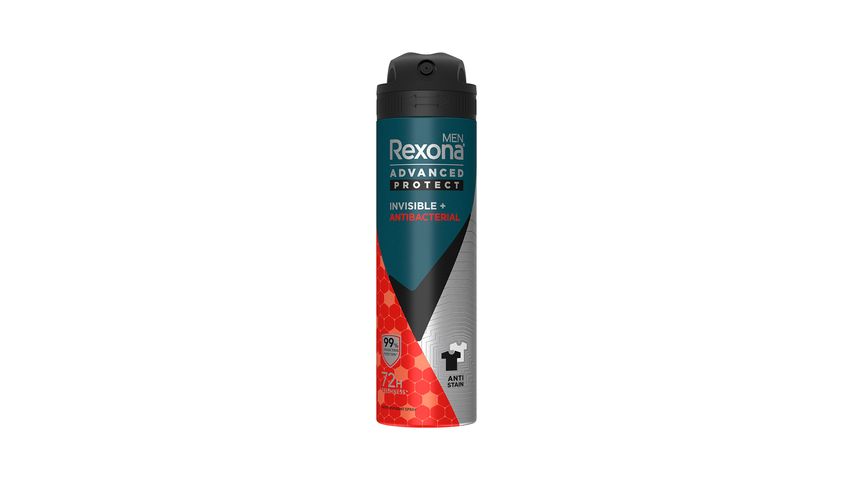 Rexona Men Deodorant Spray Invisible Antibacteria | 150 ml