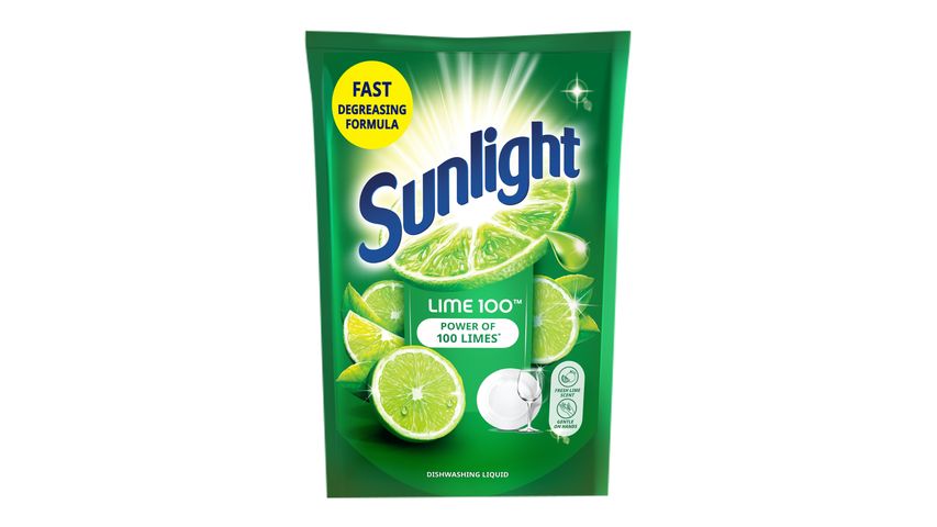 Sunlight Lime Dishwash Pouch 700ml