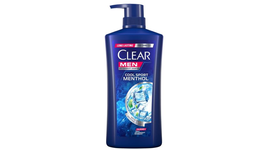 Clear Men Anti-Dandruff Shampoo - Cool Sport Menthol 650ml