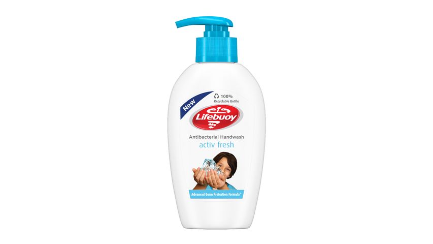 Lifebuoy AntiBacterial Hand Wash - Activ Fresh 200ml
