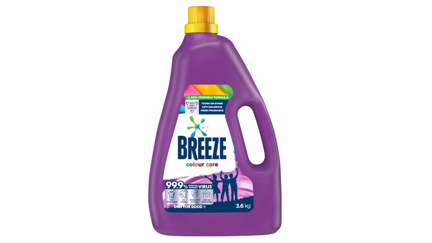 Breeze Liquid Detergent Color Care (Purple) | 3.8 kg