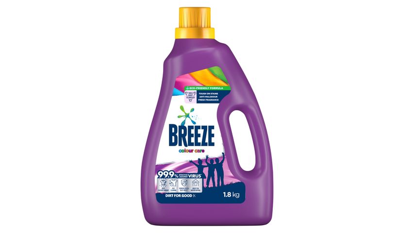 Breeze Colour Care Liquid Detergent 1.8kg