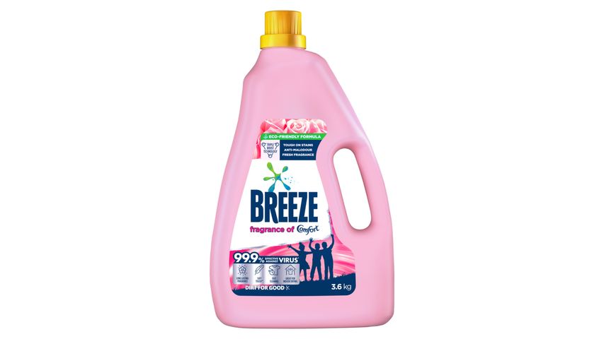 Breeze Liquid With Frgr of Comfort 3.6kg | 9556126652797