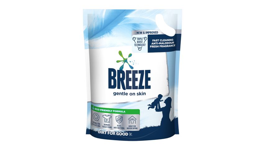 Breeze Gentle On Skin Liquid Detergent Refill 1.5kg