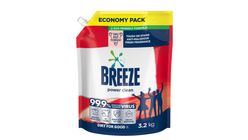 Breeze Liquid Detergent Refill Power Clean 3.2kg